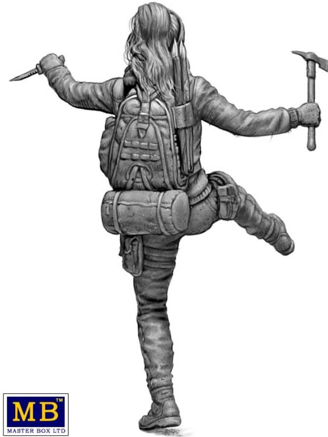 Amazon.com: Master Box 35244 1/35 Zombie Hunter - Road to Freedom